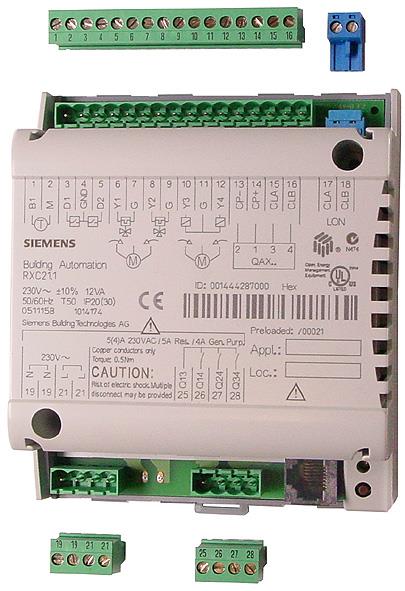 RXC20.1/CLC02 | BPZ:RXC20.1/CLC02 SIEMENS Комнатная автоматизация Desigo (KNX) цена, купить