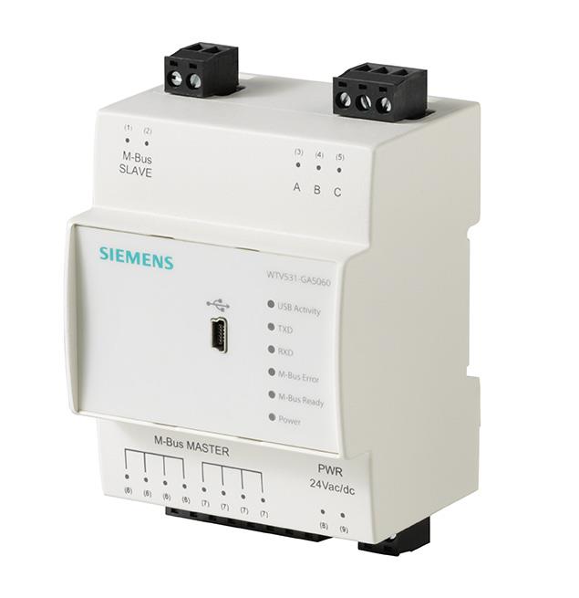 WTV531-GA5060 | S55563-F145 SIEMENS Системы для удалённого считывания - Siemeca™ цена, купить